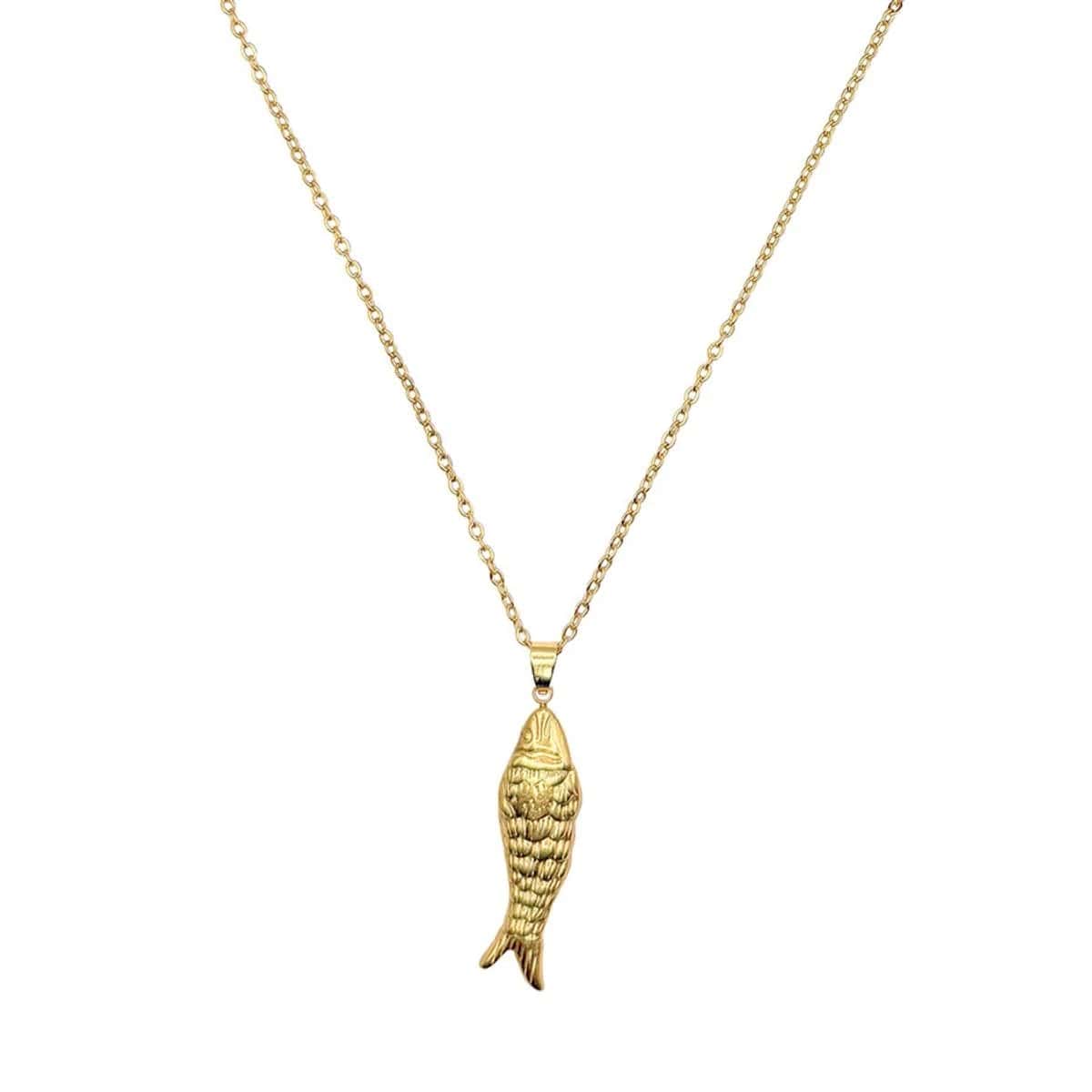 Lange Ketting met Vis Bedel