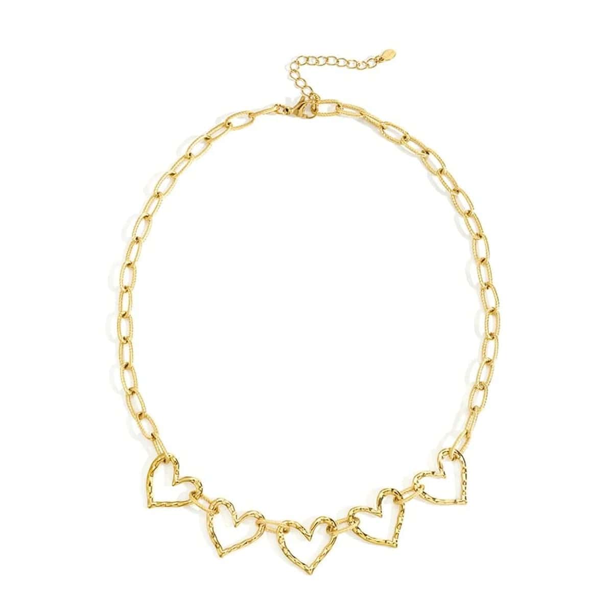 Schakelketting met hartjes